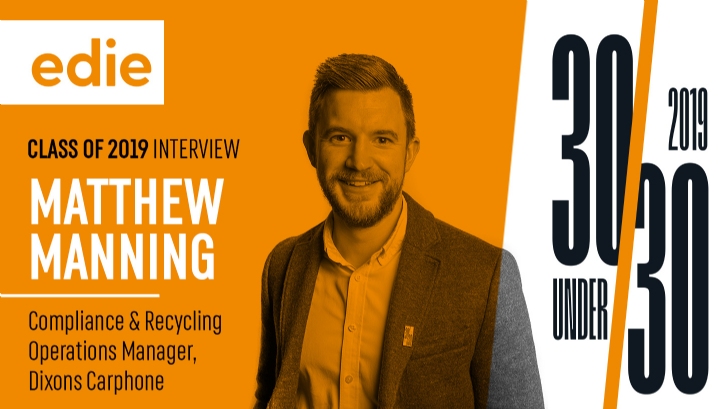 Matt has been overseeing circular economy initiatives at Dixons Carphone for three years